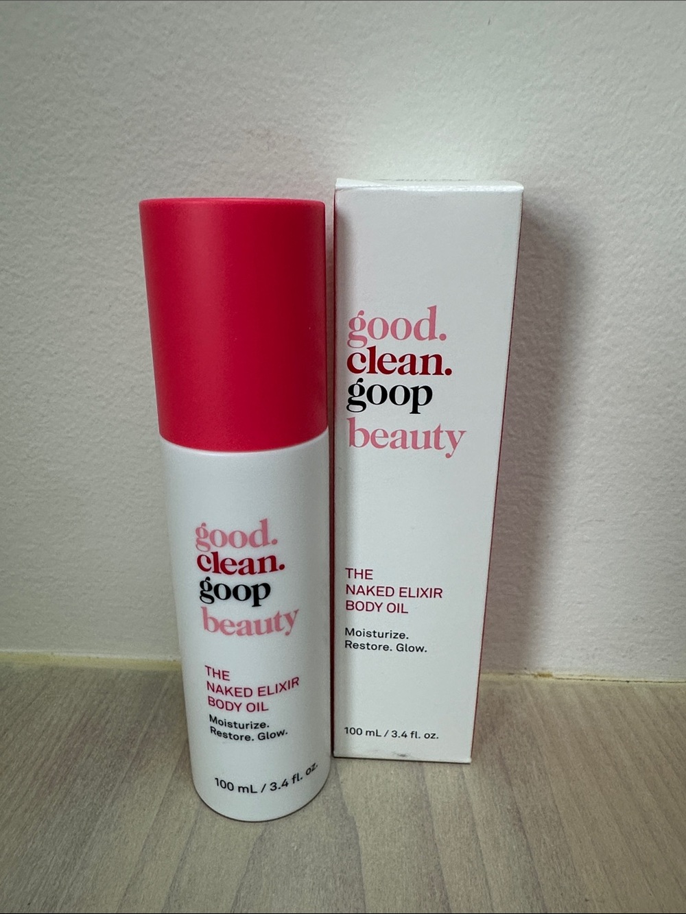 Good Clean Goop Beauty The Naked Elixir Body Oil - Pink